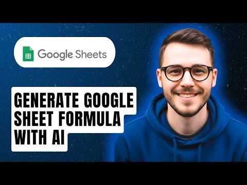 How To Generate Google Sheet Formula With AI [2026 Guide]