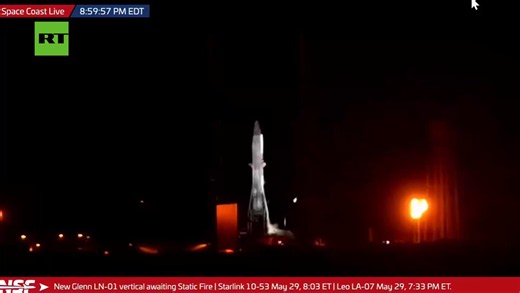 ⚡️Blue Origin EXPLODES — New Glenn BLOWS up at Launch