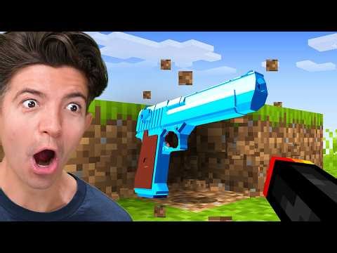 Minecraft, But Every Drop Is a Gun…