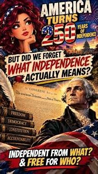 Declaration of... INDEPENDENCE?! America Turns 250… But Are We KEEPING the PROMISE? YES or NO?