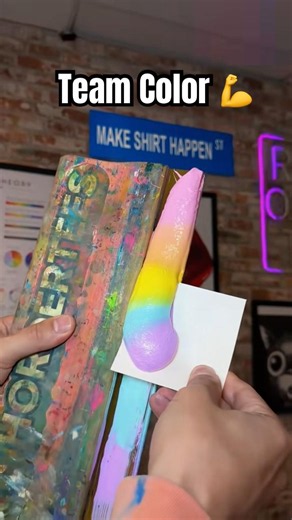 Are You Team Colorful Ink T-Shirt?! 🎨