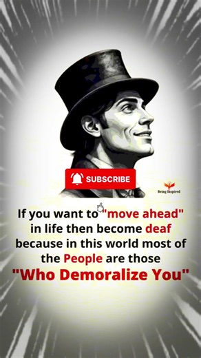 Become Deaf to the People Who Doubt You 👂