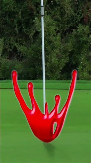 My short game is coming along nicely 😉 #golf #golftips #golflife