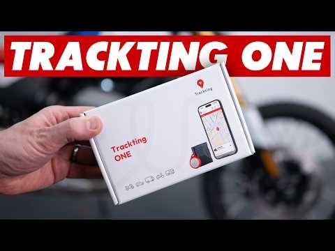 Trackting ONE: The Smallest Wireless Motorcycle GPS Tracker