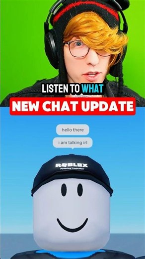 ROBLOX UPDATED THE CHAT 🤯