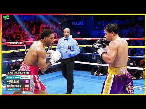 Elvis Rodriguez (Dominican Republic) vs Lindolfo Delgado (Mexico) - Boxing Highlights HD