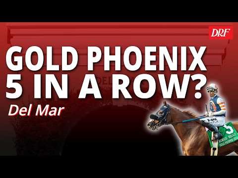 Can Gold Phoenix win the Del Mar Handicap for a 5th straight year?