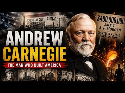 The Man Who Built America's Steel Empire (Andrew Carnegie Story)