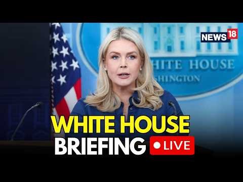 Karoline Leavitt LIVE: White House Addresses Iran Conflict, Trump Threats & Correspondent Dinner
