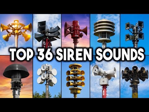 Top 36 Scariest Sirens Ever Recorded (REAL SOUNDS) – #1 Will Haunt You 😱