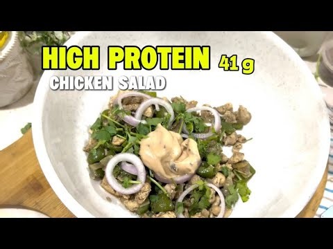 High Protein Chicken Salad for Weight Loss | Healthy & Easy Chicken Salad Recipe