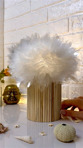 DIY Flower Lamp 💐💡