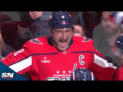 Capitals' Alex Ovechkin Unleashes Wicked Shot That Blows Past Ducks' Petr Mrazek