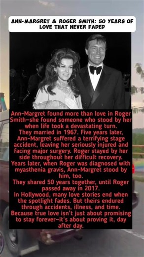 Ann-Margret & Roger Smith: 50 Years of Love That Never Faded