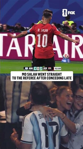 Mo Salah could not believe this late goal