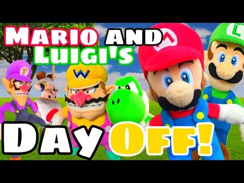 Mario And Luigi’s Day Off! | LuckyMarioBros 