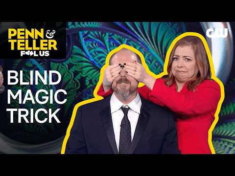 Magician Performs Blindfolded Magic Trick | Penn & Teller: Fool Us | The CW