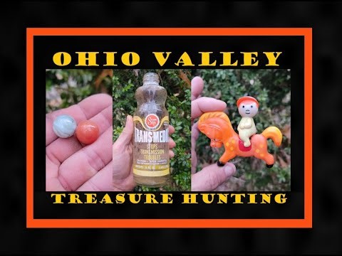 Ohio Valley Treasure Hunting - Vintage Marbles - Bottle Digging - Toys - Antiques - Old Bottles -