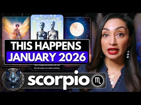 SCORPIO ♏︎ "Something AMAZING Is Happening To You In January!" 🐞 Scorpio Sign ☾₊‧⁺˖⋆