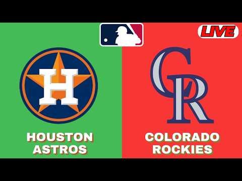 LIVE : Colorado Rockies Vs Houston Astros | MLB 2026 | MLB Live Baseball Score | Apr 17 2026