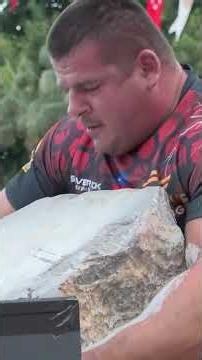 Peter Juhasz Stone Lift Goes Crazy In Turkey 💪 #strongman #competition