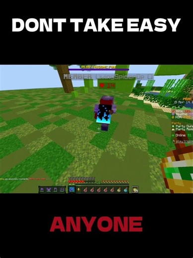 Don't Take Easy Anyone #Minecraft #viral #shorts #pvp