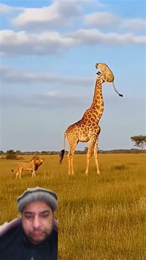 How It's Possible #wildlife #giraffe #youtubeshorts #animals #viralreels #wildanimals
