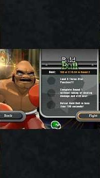All Bald Bull Challenges in Title Defense of Punch-Out!! Wii