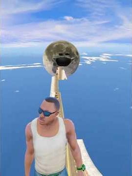 Franklin Found Scary Moon On Secret Road 🤯 | INDIAN BIKE DRIVING 3D | #shorts #maxer