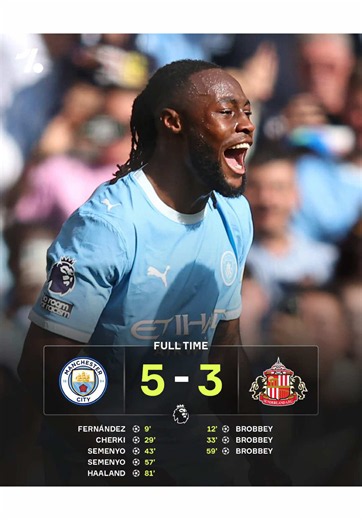 Man city 5-3 Sunderland | Man City vs Sunderland