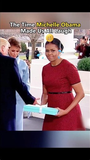 The Time Michelle Obama Made Us All Laugh.#funny #usa #celebrity #michelle #obama #youtube #fyp