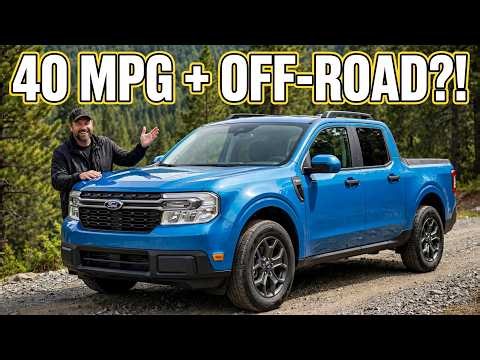 2026 Ford Maverick Hybrid AWD Review — 40 MPG AND Off-Road?!