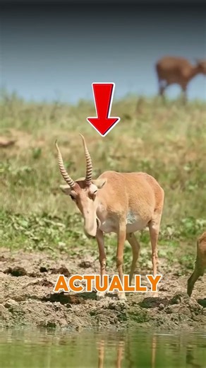 If You See This Alien-Nosed Animal… Don’t Laugh 😱 Saiga Antelope Facts