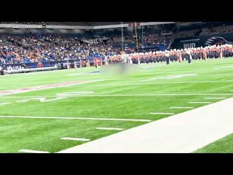Air Force member killed rappelling from Alamodome's ceiling in Salute to Armed Forces ceremony