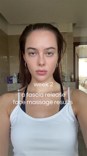 Fascia Release Face Massage Results: Week 1, 2 & 3 Transformation