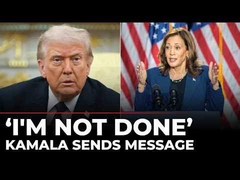 Kamala Harris LIVE: Issues Urgent Warning, Rattles Trump Ahead of Midterms | Move Signals Comeback?