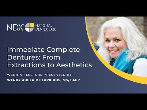 Immediate Complete Dentures: From Extractions to Aesthetics
