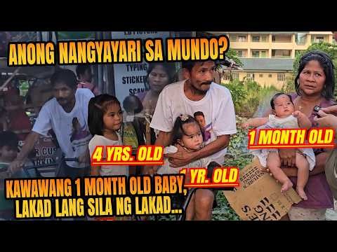 Hala Naman! Pinag Alay Lakad Ang 1 Month Old Na Baby!