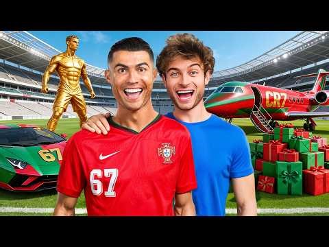 I Surprised Ronaldo With 67 Gifts!