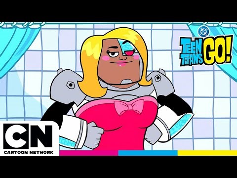Cyborg's COMPLETE MAKEOVER 💖💫 | Teen Titans Go! | Cartoon Network UK