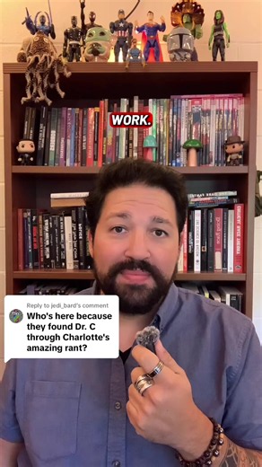 Replying to @jedi_bard Shout out to @Charlotte Moore-Lambert #teachersoftiktok #popculture #phd #politics #academia