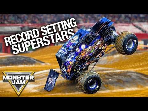 UNBELIEVABLE Runs By Monster Jam World Record Setters | Monster Jam