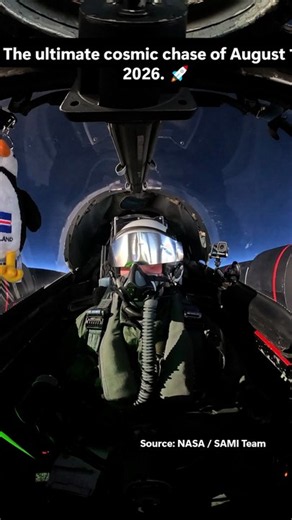 NASA Jet Chases Eclipse at 50,000 Feet! ✈️🌑