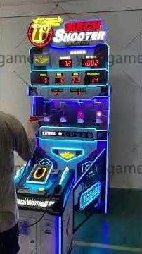 Arcade Shooting Game Gameplay – Mech Shooter Machine Demo