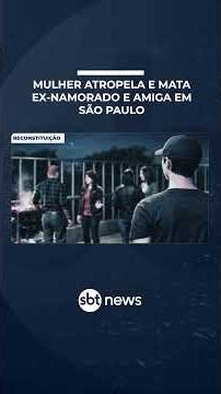 Ciúmes termina em tragédia: jovem de 21 anos é presa por duplo homicídio em SP | #SBTBrasil