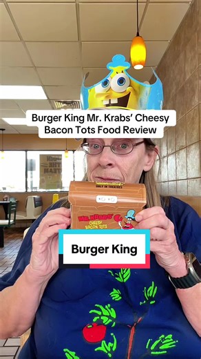 Burger King Mr. Krabs’ Cheesy Bacon Tots Review