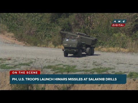 WATCH: PH, US troops launch HIMARS missiles at Salaknib drills | ANC