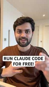 Run Claude Code for Free!