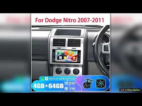 Android 15 7For Dodge Nitro 20072011 Android Car Radio Stereo Auto Multimedia Player Head Unit