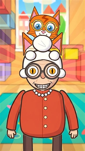 What If The Cat Took Control Of Granny’s Body In I Am Cat? #iamcat